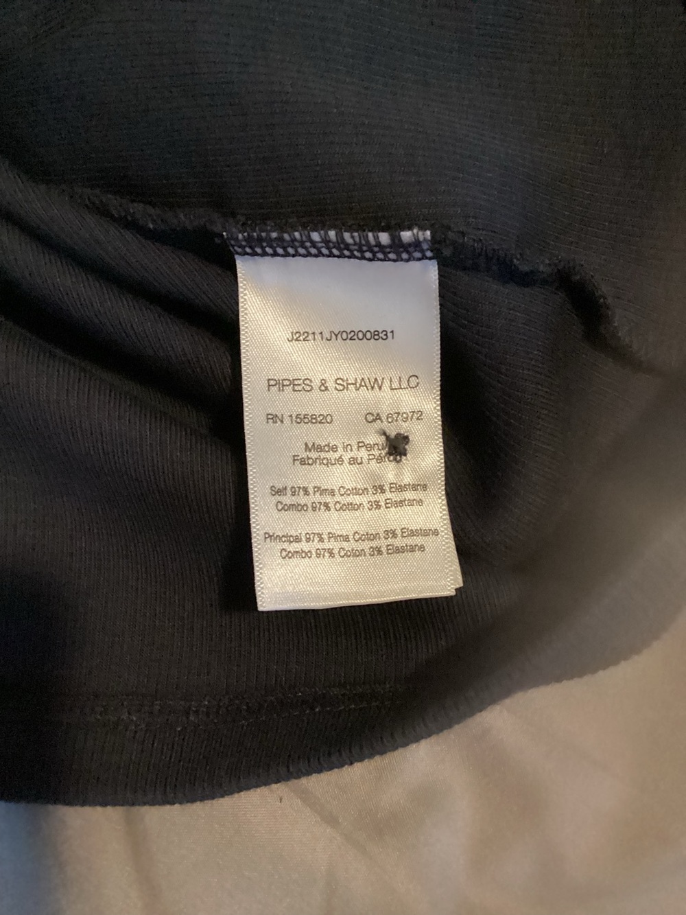 Veronica Beard navy Coralee puffed sleeve top - Picture 8 of 8